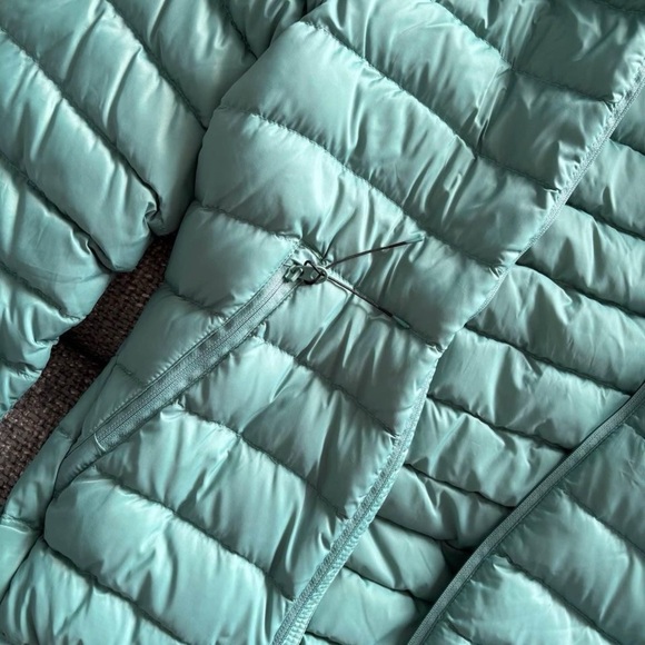 Minty Fresh Simons Puffy Coat – P/S – $55 - Picture 4 of 6